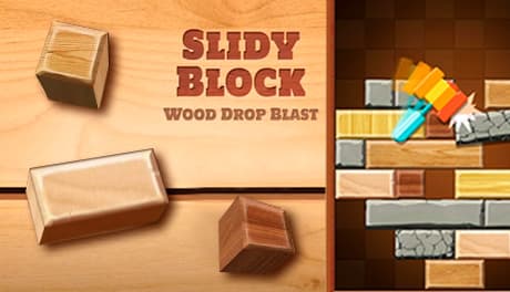 Slide Block : Wood Drop Blast